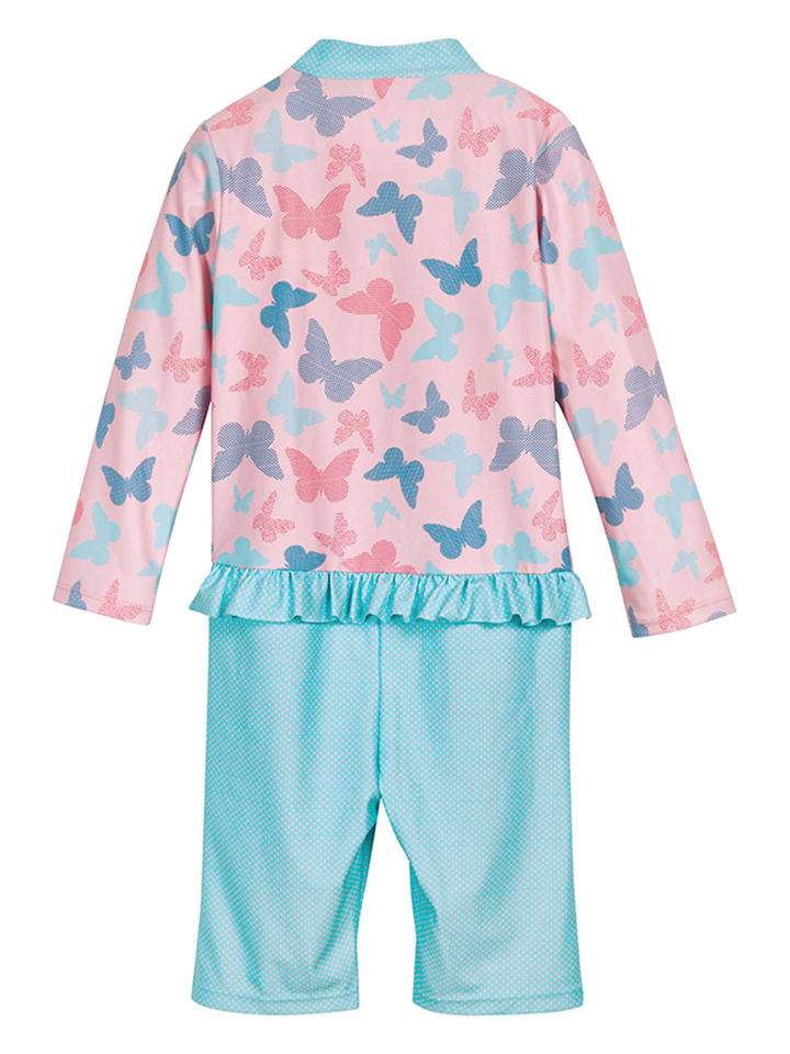 Playshoes Badeanzug in Türkis/ Rosa günstig kaufen