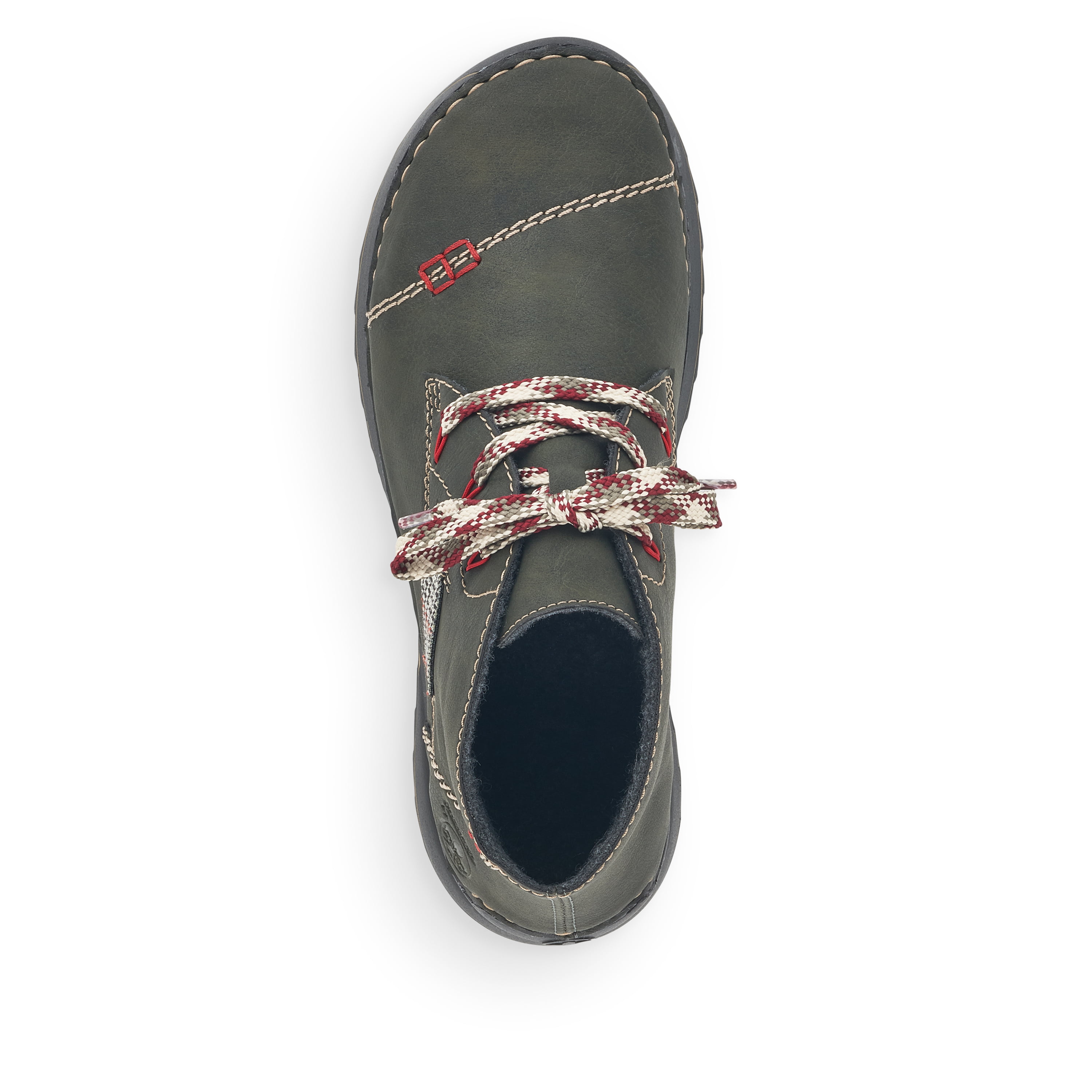 Rieker Damen Schnürschuhe khakigrün