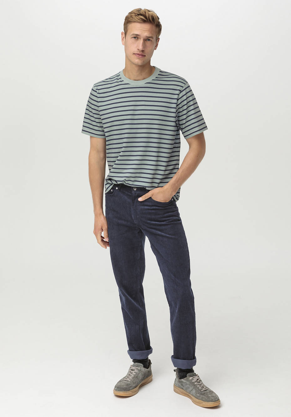 Cordhose Jan Regular Fit aus reiner Bio-Baumwolle