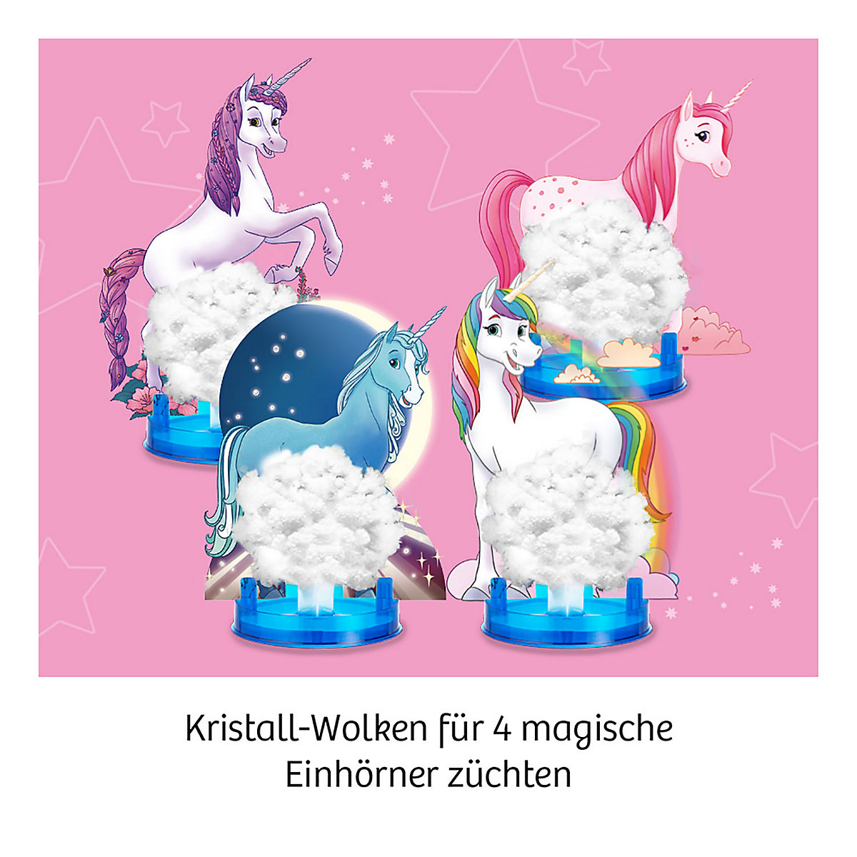 Kristall-Einhörner