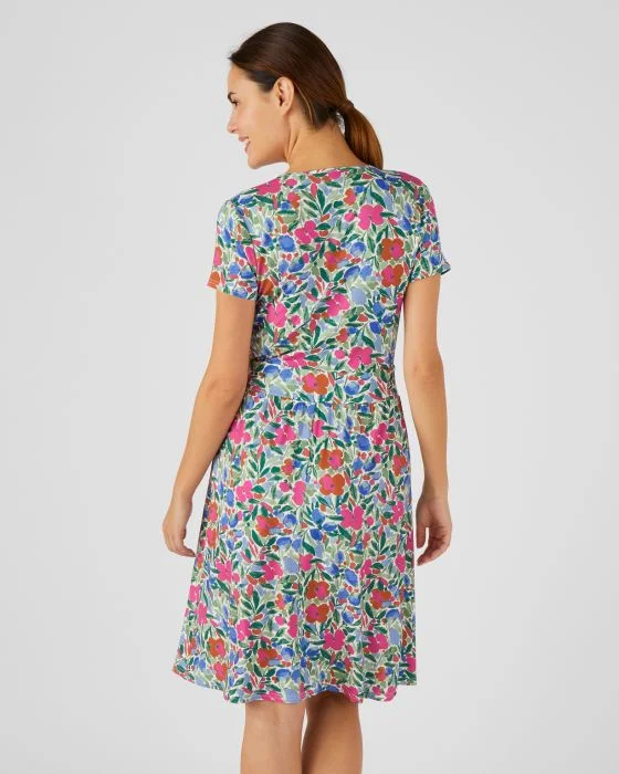 Robe effet cache-coeur