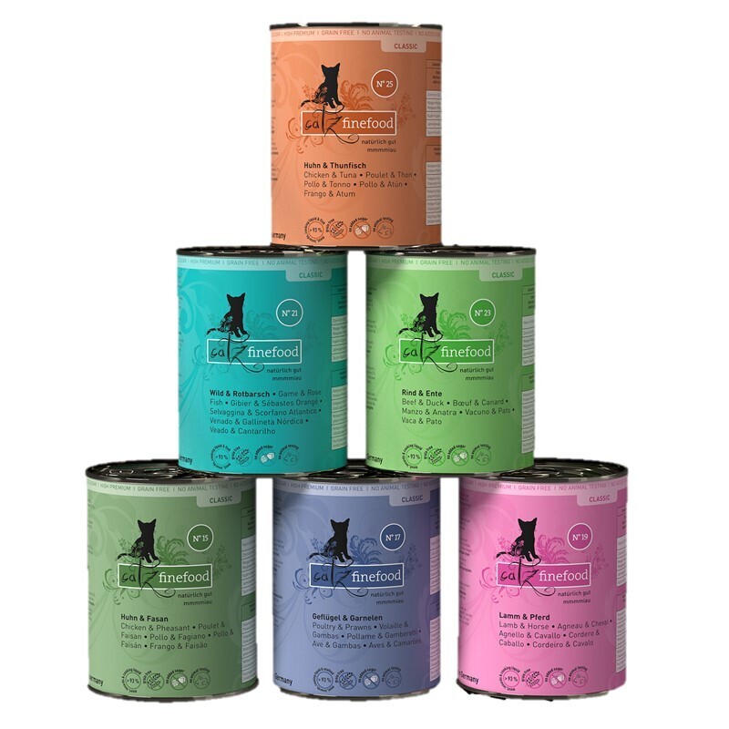 Catz finefood Nassfutter Catz finefood Multipack 6x400g Multipack 2