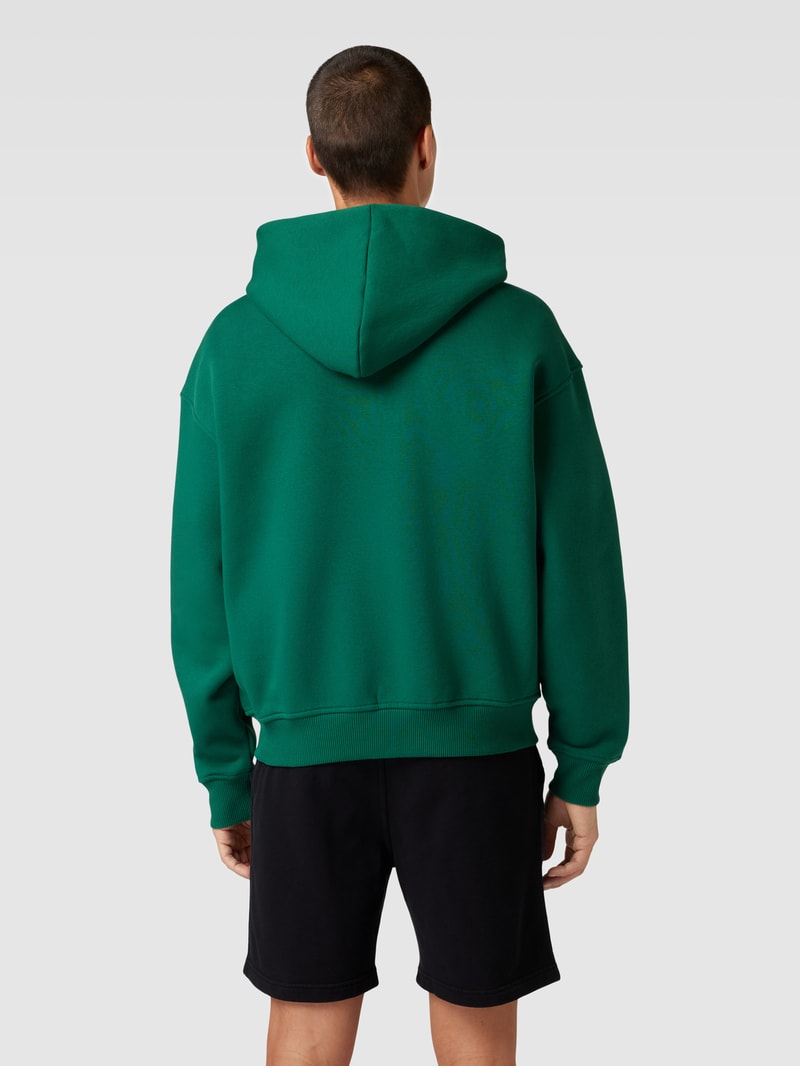 Sweatjacke mit Kapuze in bottle