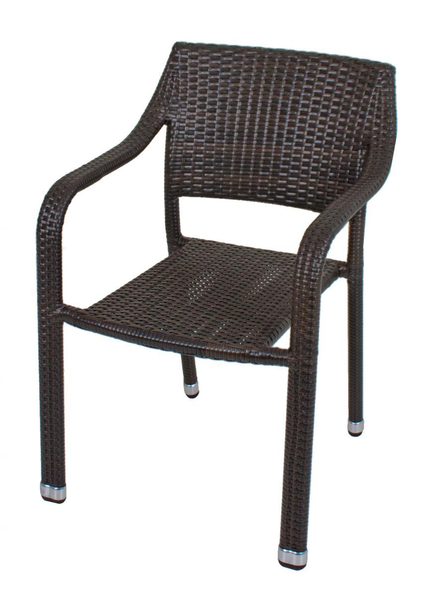 Garden Pleasure Harms Stapelstuhl CHARLESTON Aluminium, 4er Set