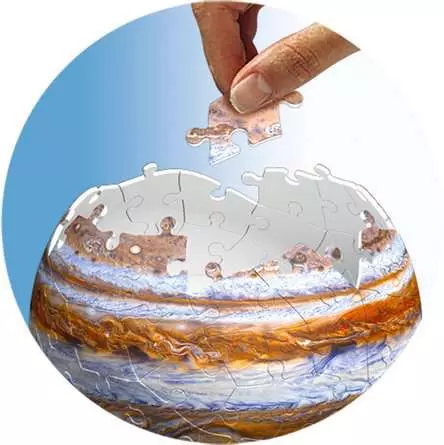 3D Puzzle Ball Planetensystem