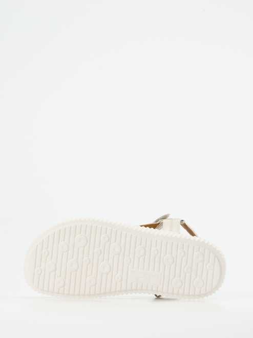 Sandale-12034990004 Voile Blanche