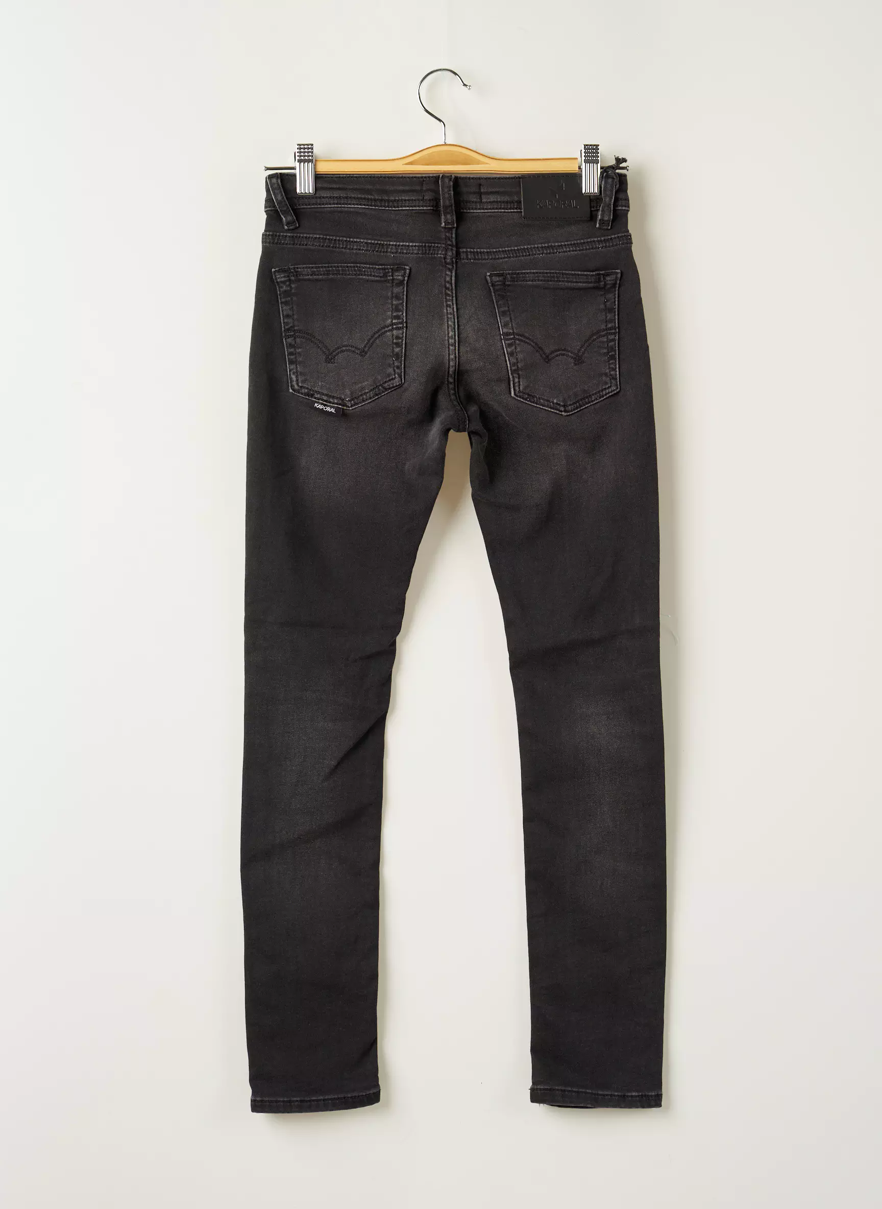 Kaporal Jeans Coupe Slim Garcon couleur noir