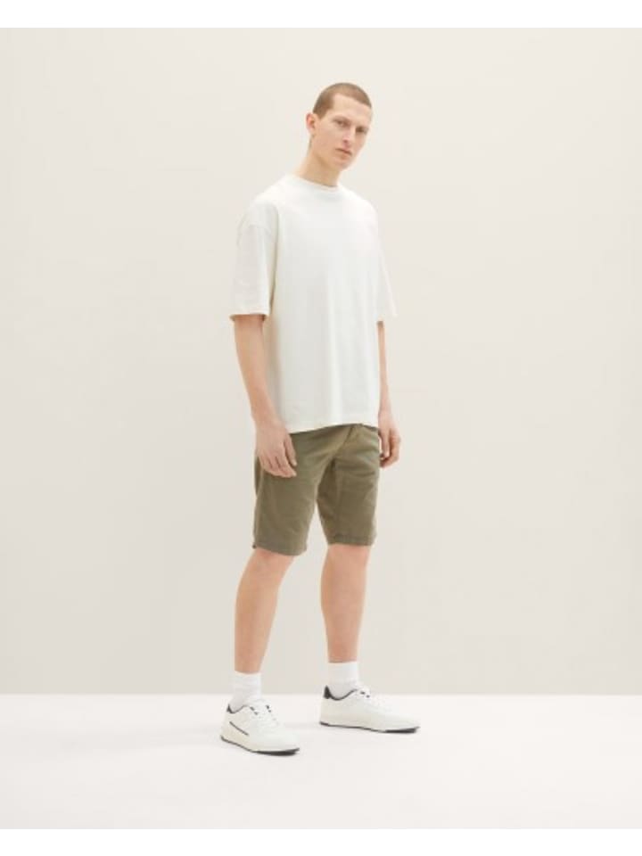 Tom Tailor Bermuda in Grün günstig kaufen