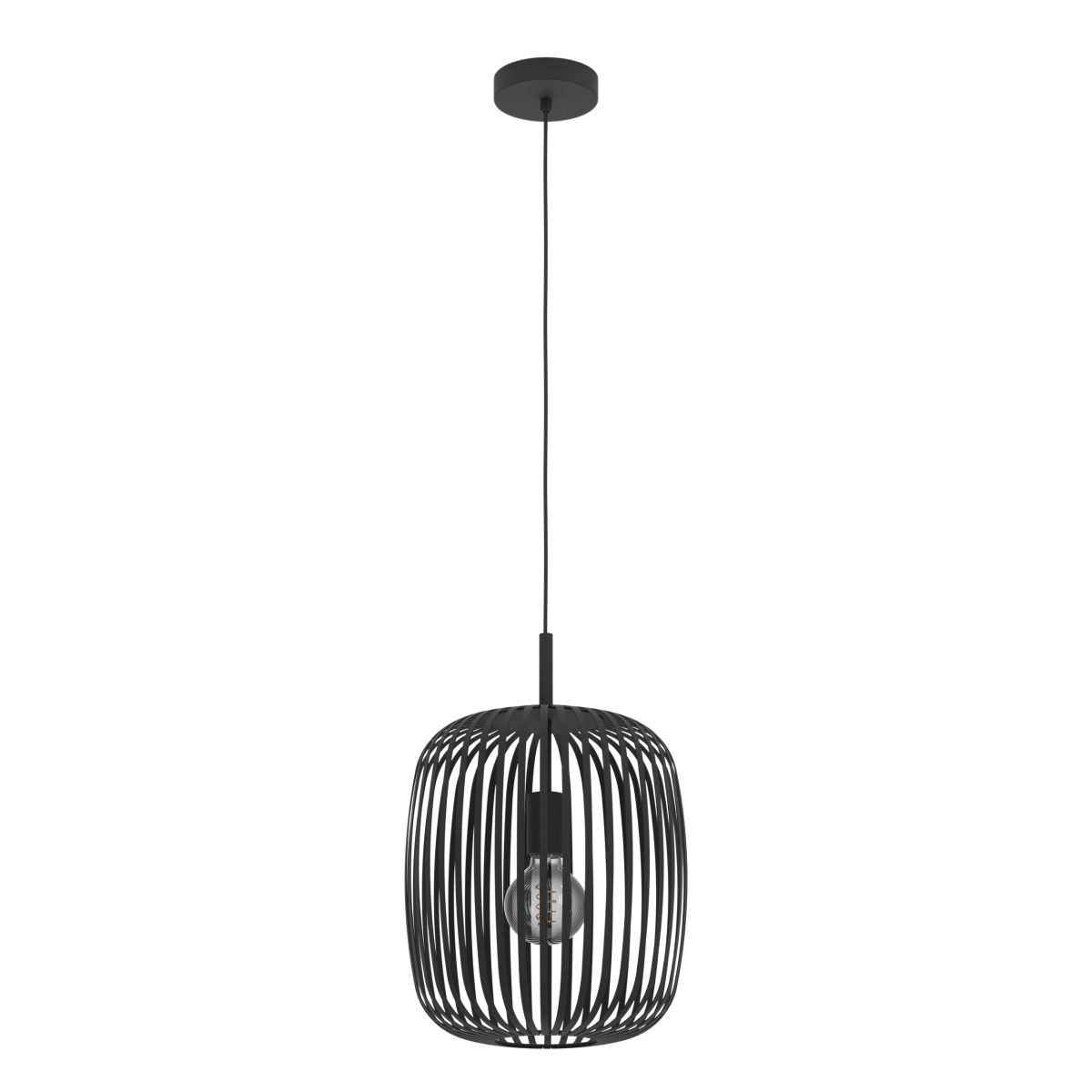 EGLO 1-flg Pendelleuchte Romazzina Schwarz
