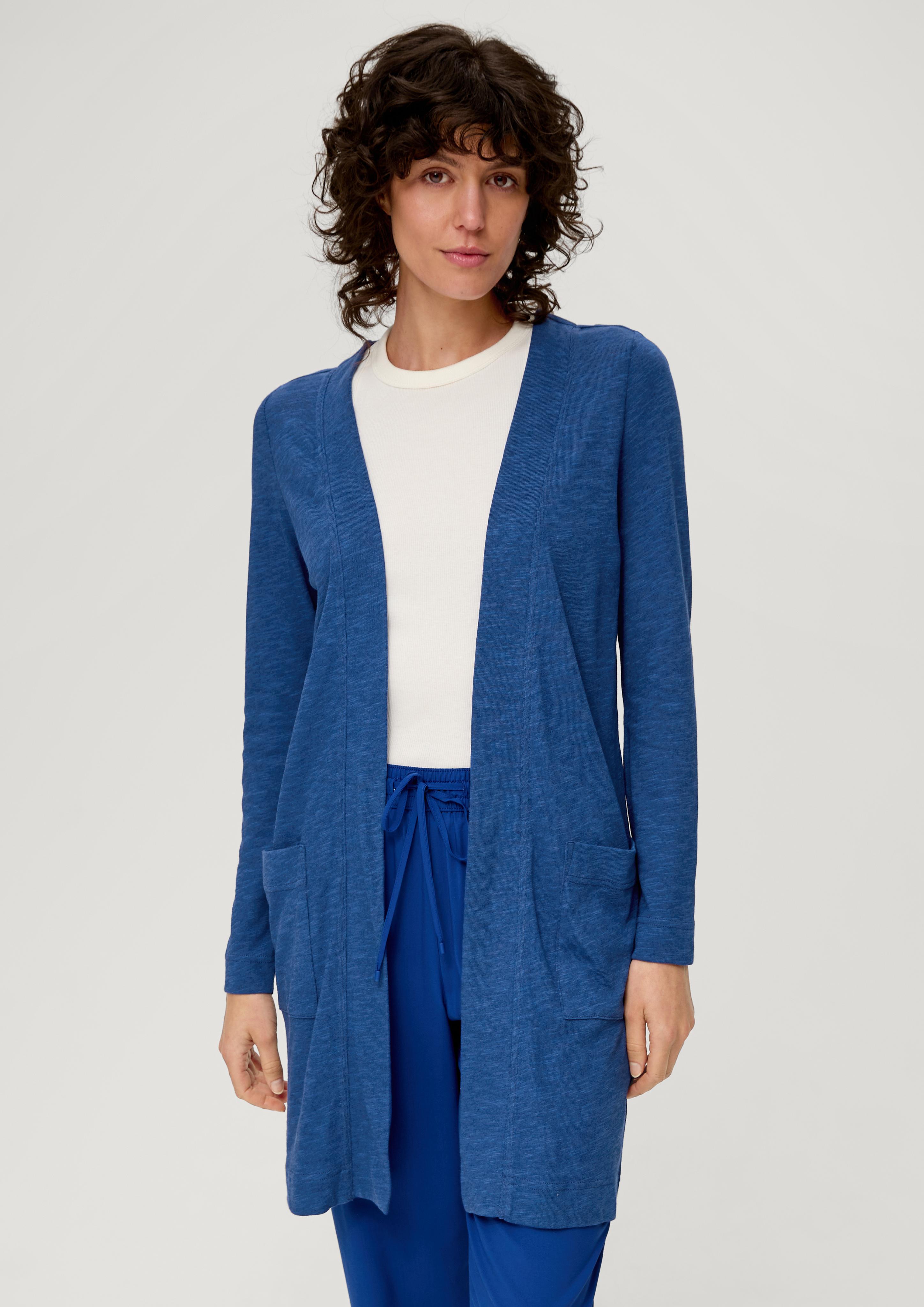 Cardigan mit aufgesetzten Taschen  2132042-5602