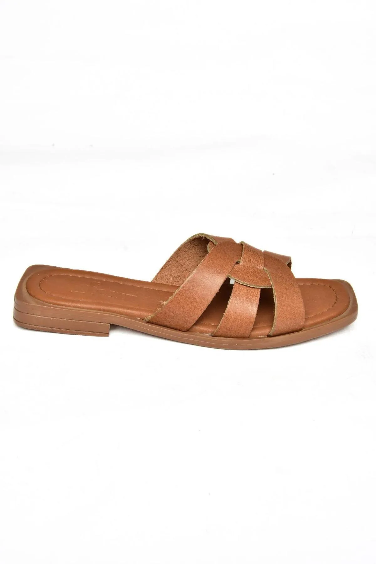 Fox Shoes  Pantolette - Braun - Flacher Absatz