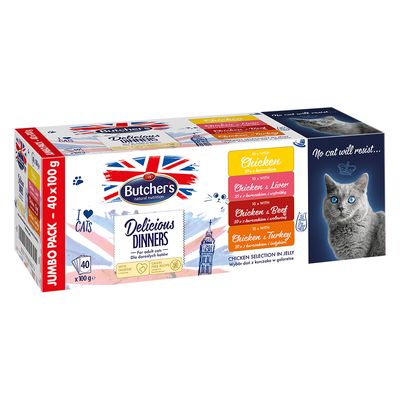 Megapack Butcher's Delicious Dinners 40 x 100 g