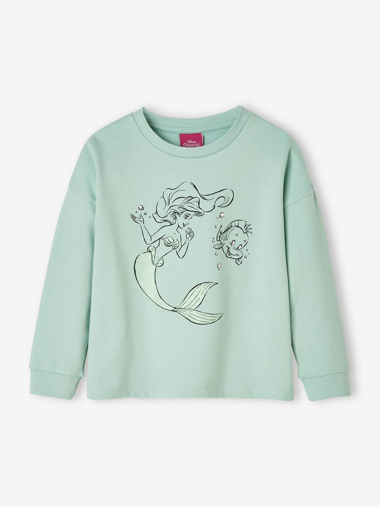 Kinder Sweatshirt Arielle, die Meerjungfrau - hellblau