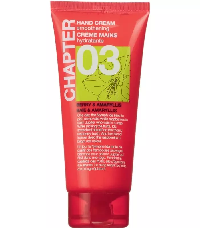 CHAPTER 03 CRÈME POUR LES MAINS Baies & Amaryllis