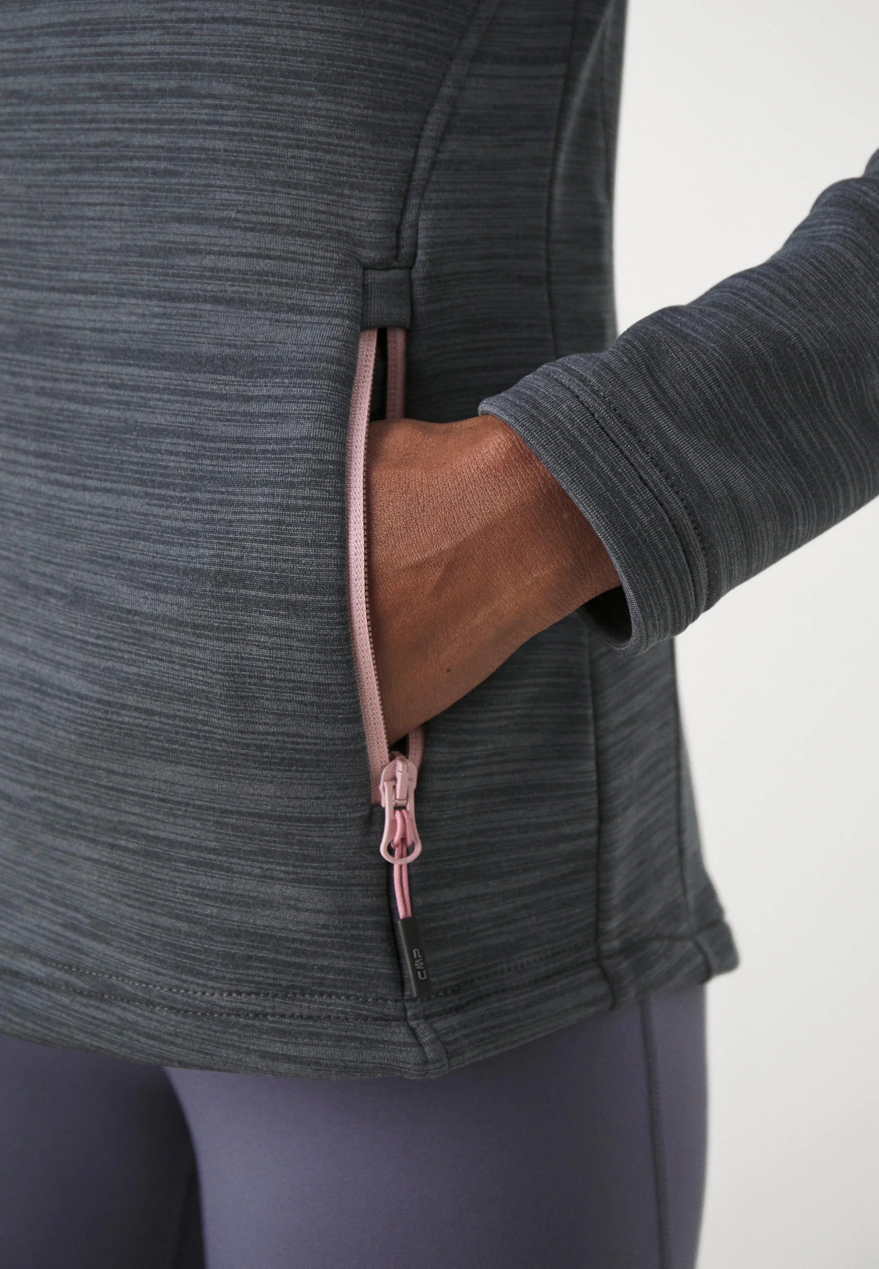 CMP CHAQUETA MUJER CAPUCHA FIJA - Sudadera con cremallera