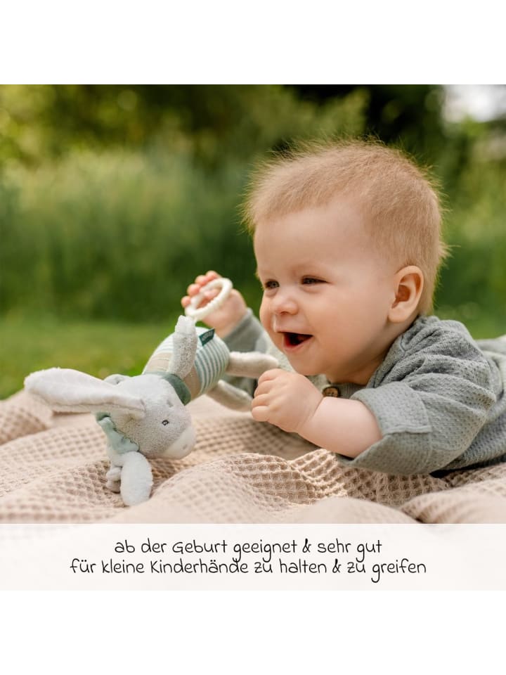 Fehn Spieluhr / Einschlafhilfe 22 cm - Esel in grau,gruen günstig kaufen onesize