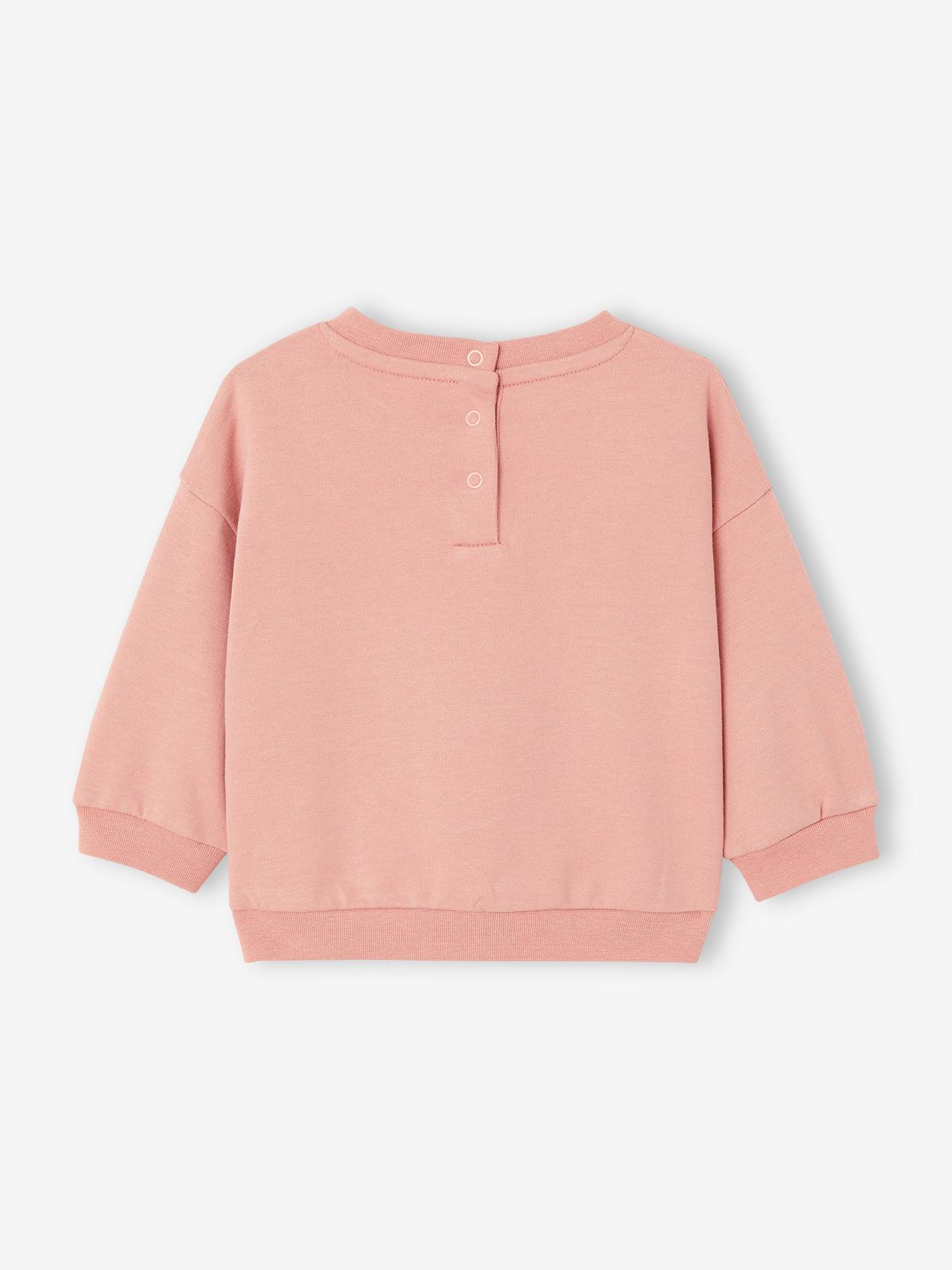 Vertbaudet Baby Sweatshirt BASIC Oeko-Tex - hellgelb