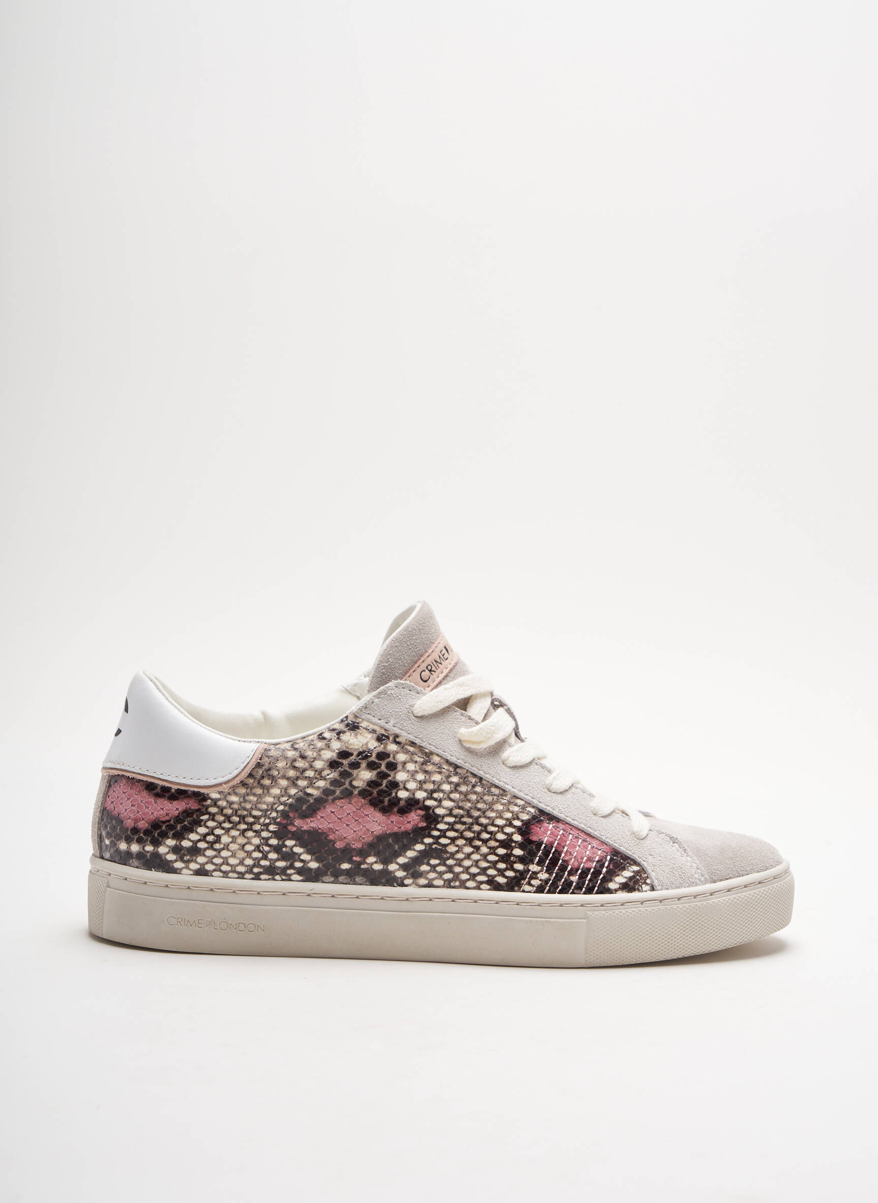 Crime London Baskets Femme couleur gris