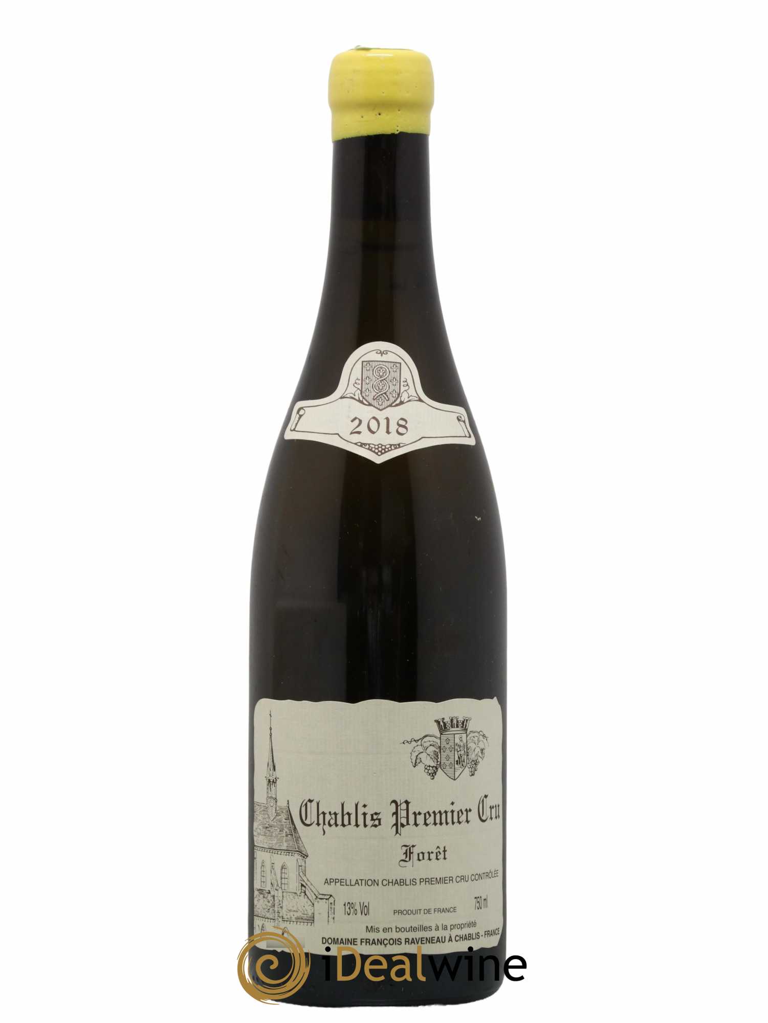 Chablis 1er Cru Forêt Raveneau (Domaine)  2018 - Lot de 1 Bouteille