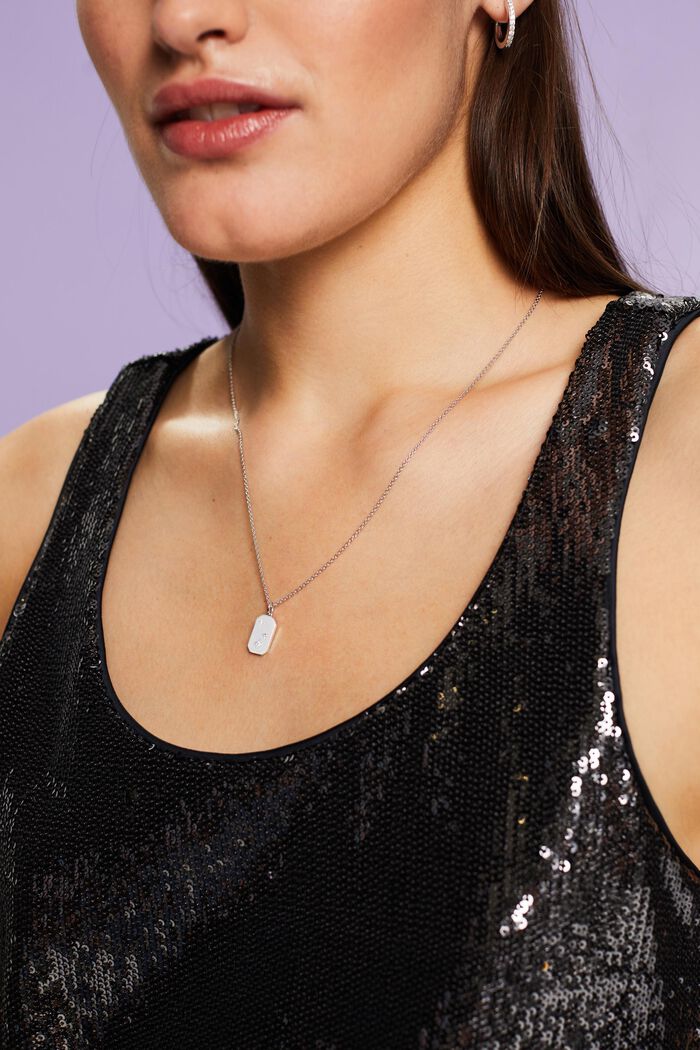 Halskette aus Sterlingsilber mit Anhänger