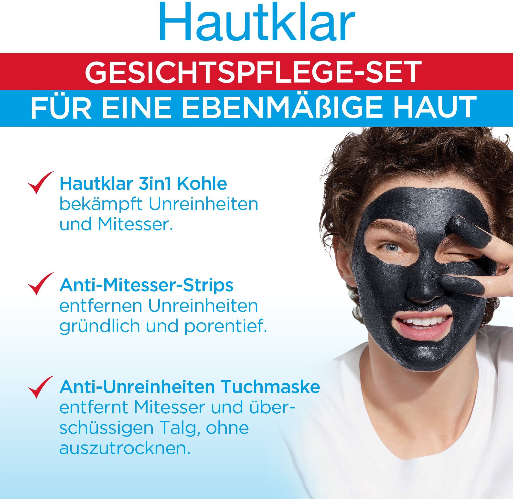 GARNIER Pflege-Set SkinActive Mitesser SOS Set