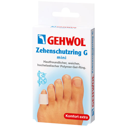 GEHWOL Polymer Gel Zehenschutzring G mini  2 St