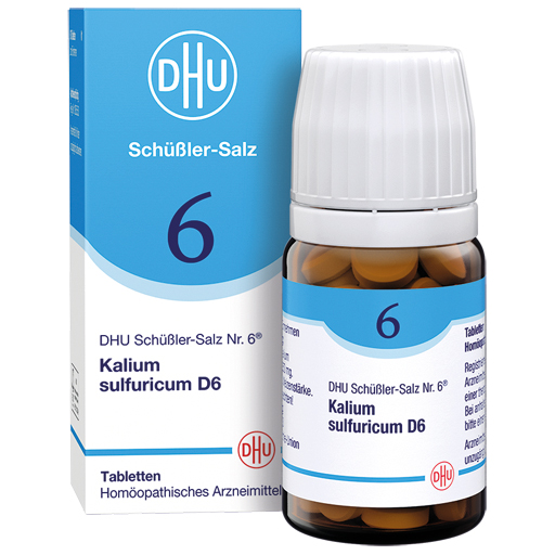 BIOCHEMIE DHU 6 Kalium sulfuricum D 6 Tabletten  80 St  Tabletten