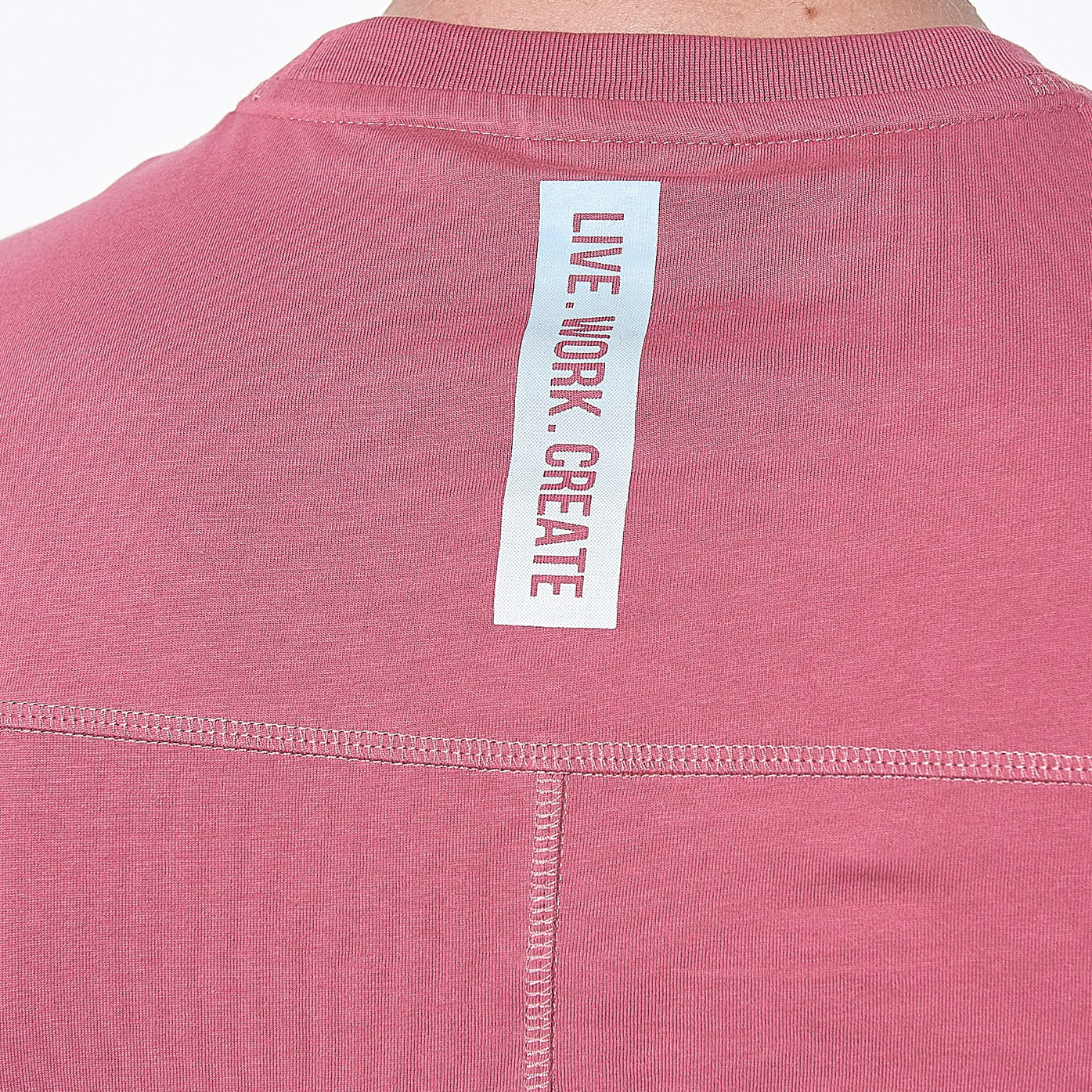 CERA   T-shirt rose Homme en 100% coton bio
