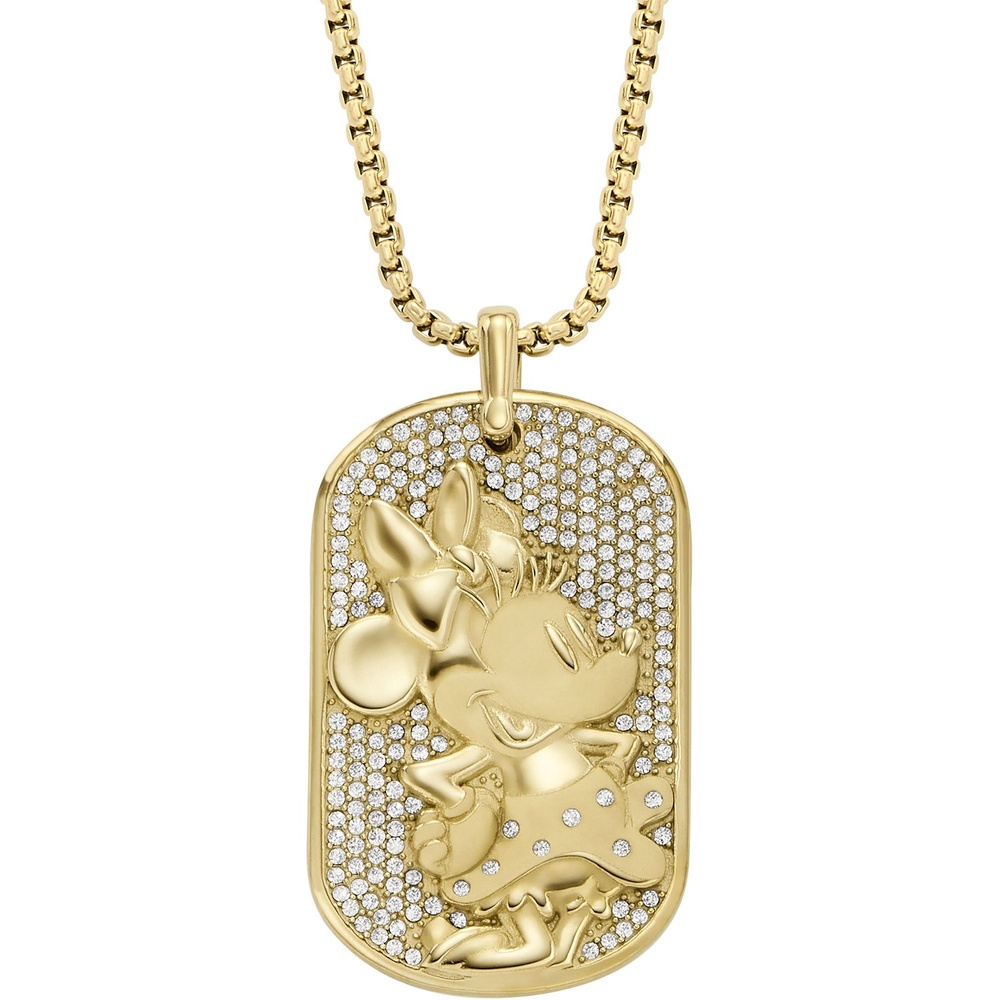 Fossil Chaînette Acier inoxydable collier