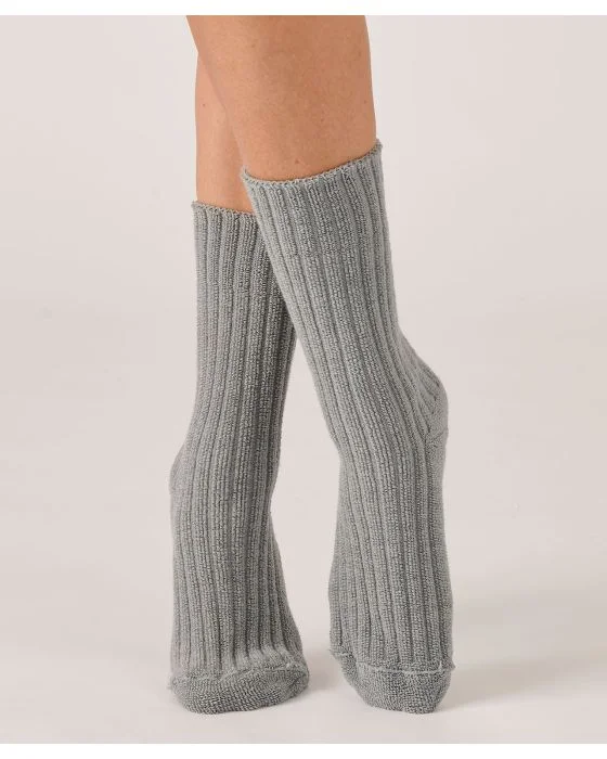 Chaussettes à côte bouclette Thermolactyl