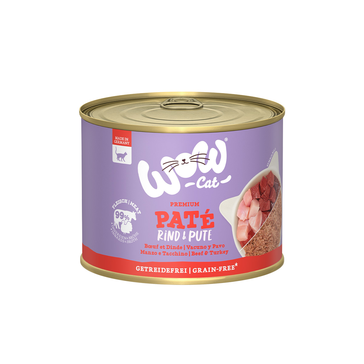 WOW CAT Adult Rind & Pute günstig kaufen bei ZooRoyal