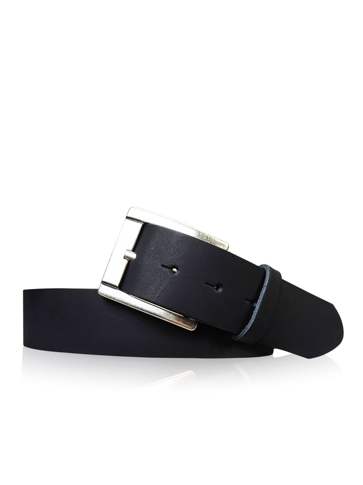 FRONHOFER Ledergürtel 4cm in Schwarz günstig kaufen