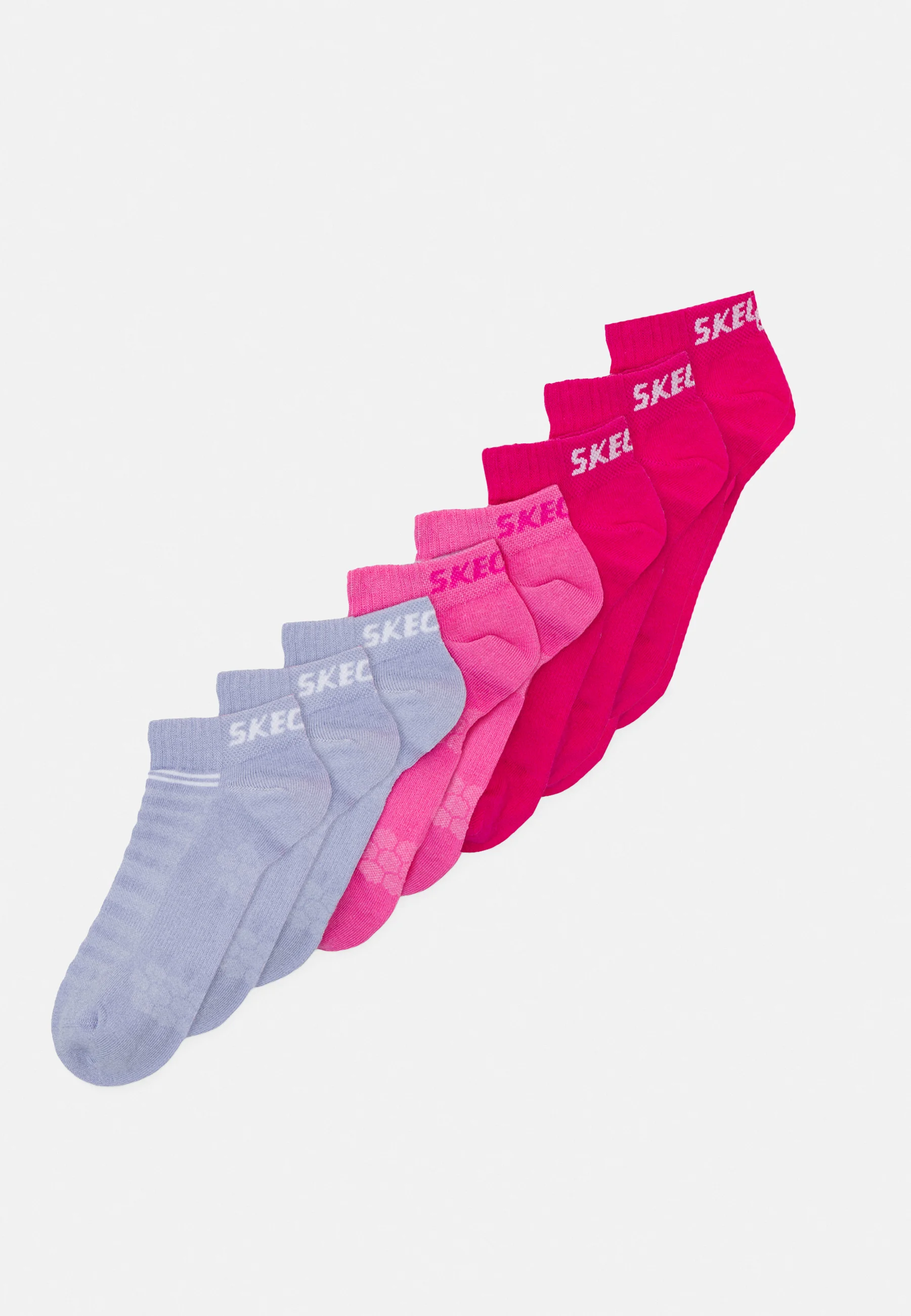 Skechers ONLINE UNISEX VENTILATION PACK DE 8 - Calcetines