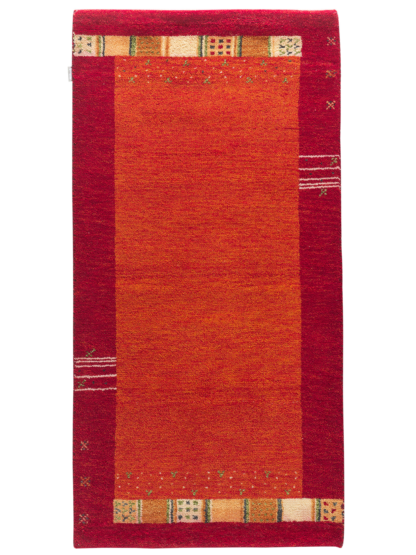 Odisha Gabbeh ca. 74 x 145 cm, Unikat / Einzelstück