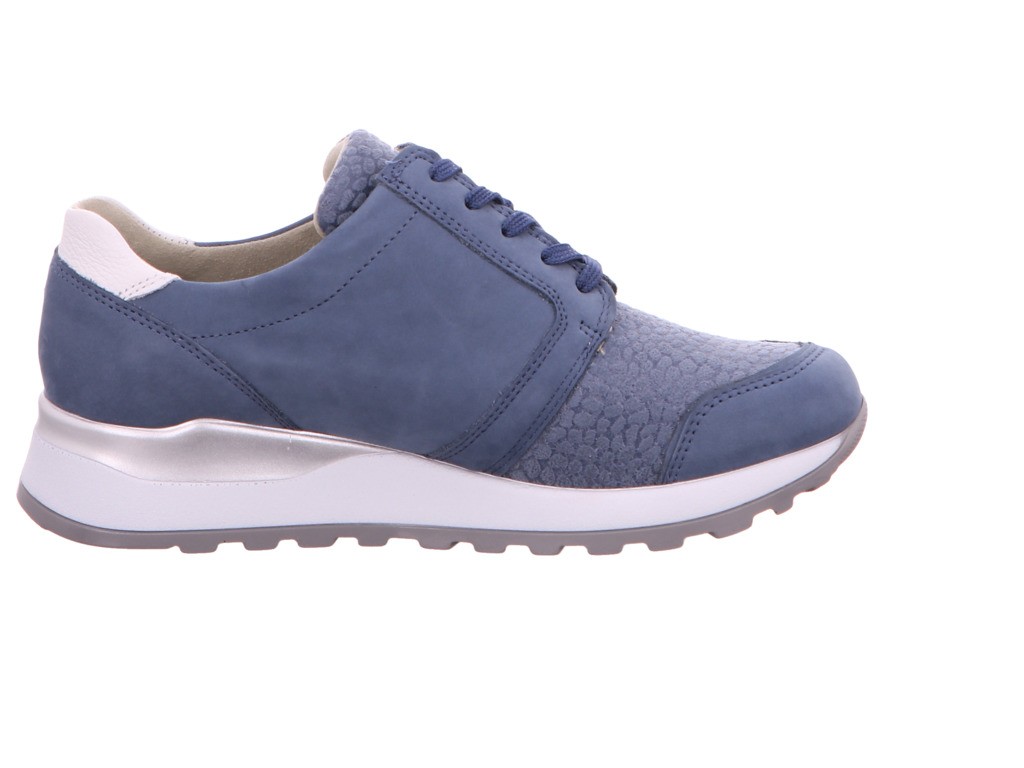 WALDLÄUFER Freizeit Schnürer blau Hiroko