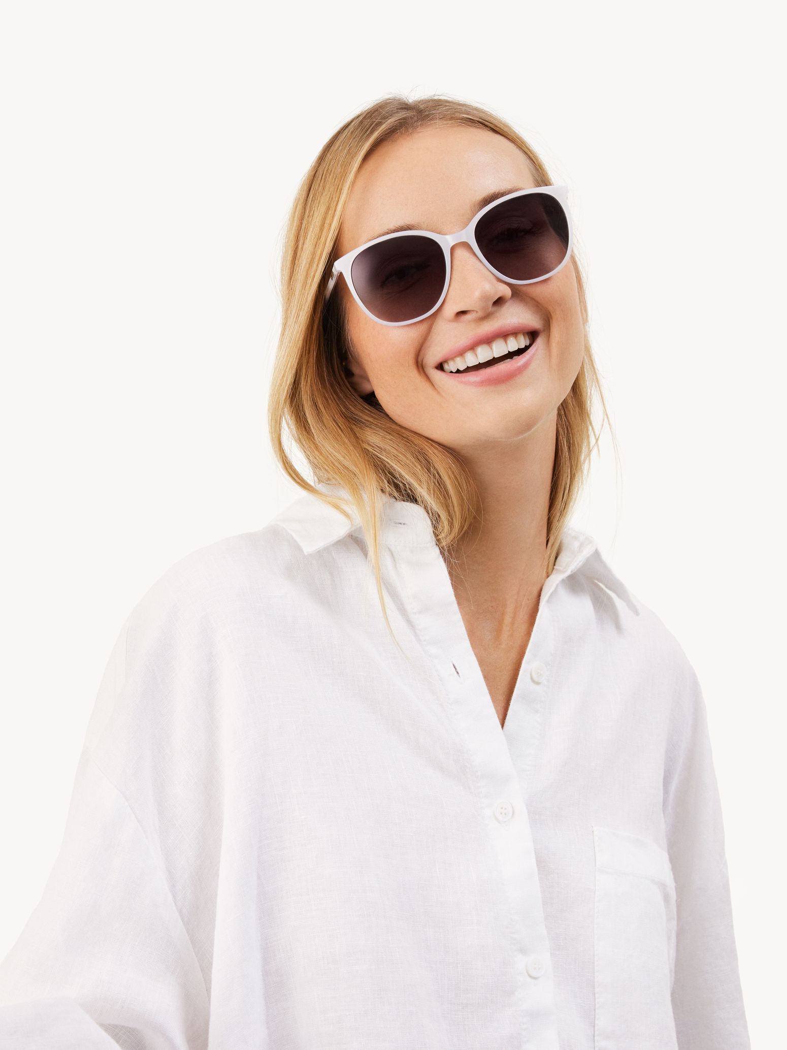 Lunettes de soleil - blanc
