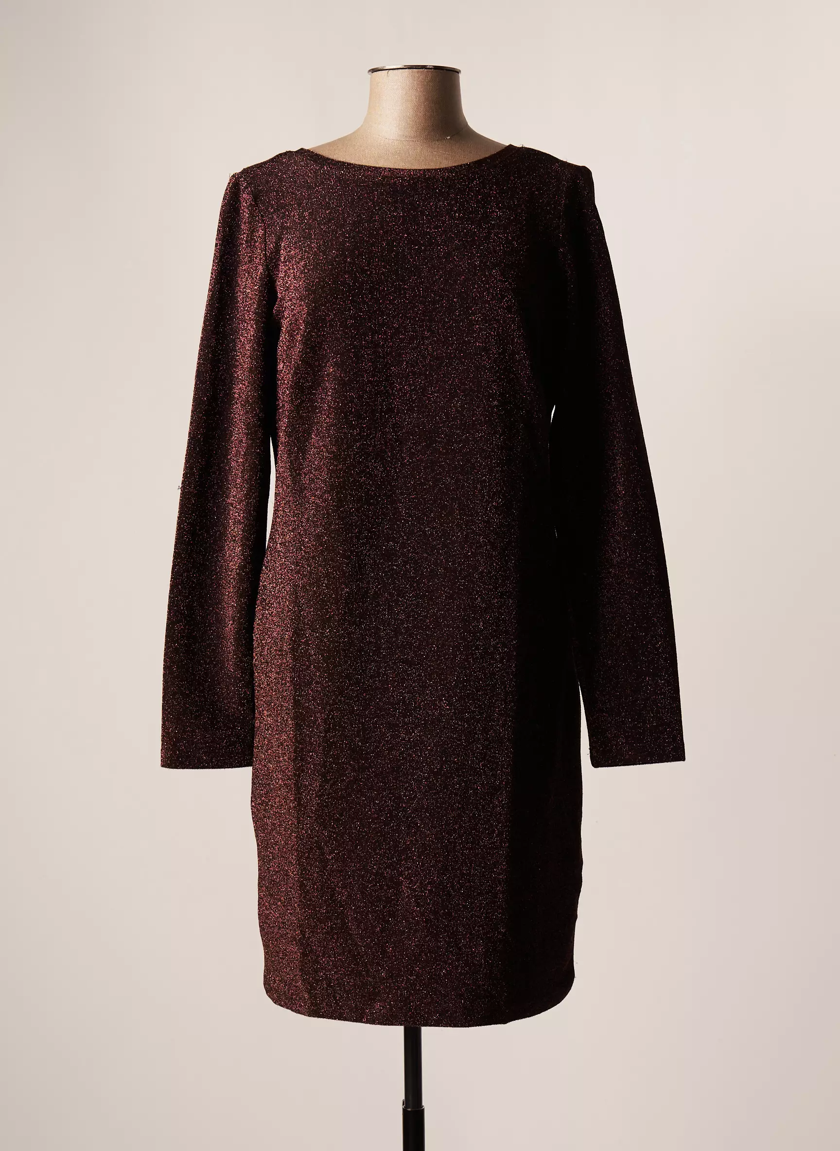 Only Robes Mi Longues Femme couleur noir