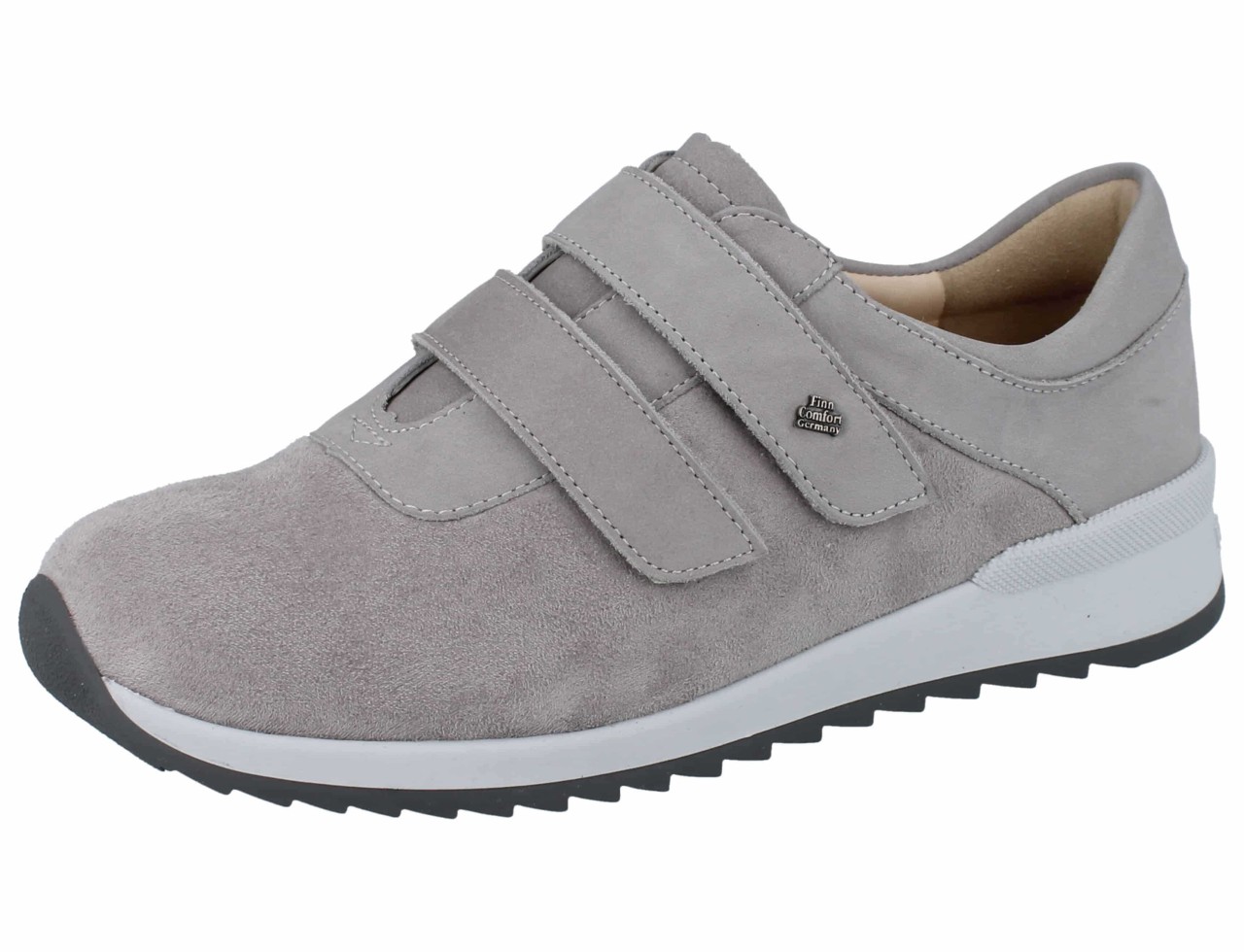 FINN COMFORT Freizeit Schnürer grau