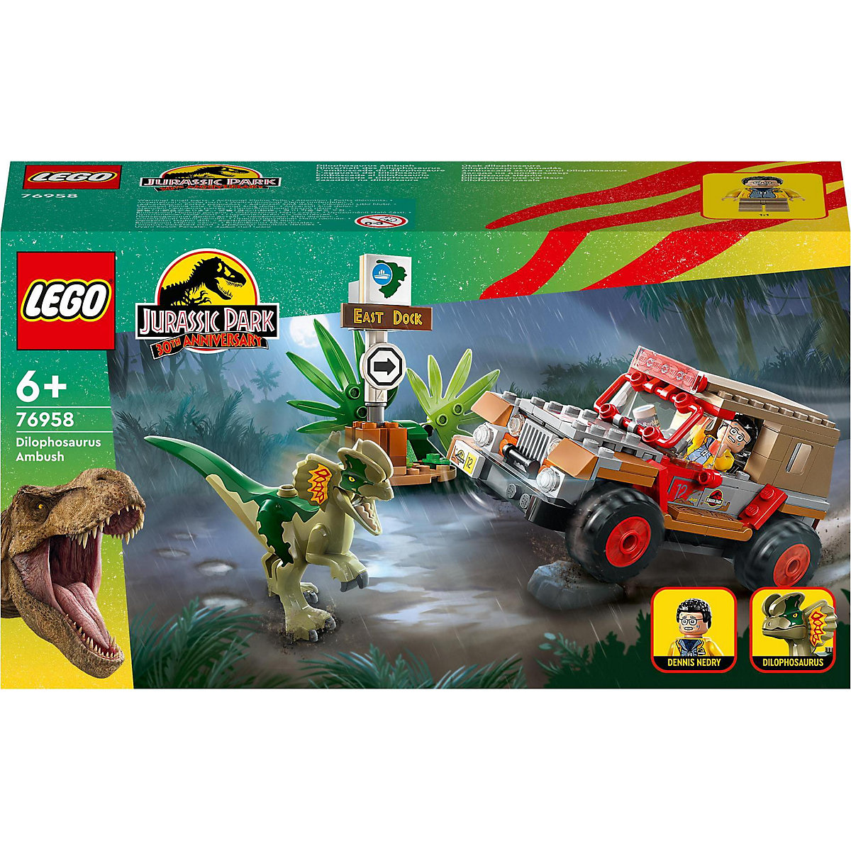 LEGO® Jurassic World 76958 Hinterhalt des Dilophosaurus
