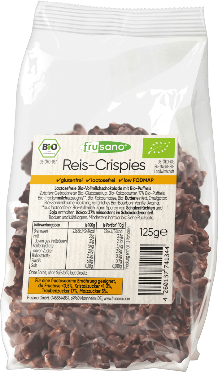 Crispies, Reis, 125 g