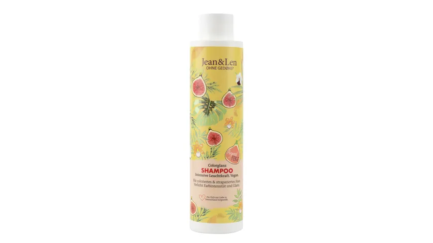 Jean&Len Glanz & Colorschutz Shampoo Arganöl/Feige 300 ml
