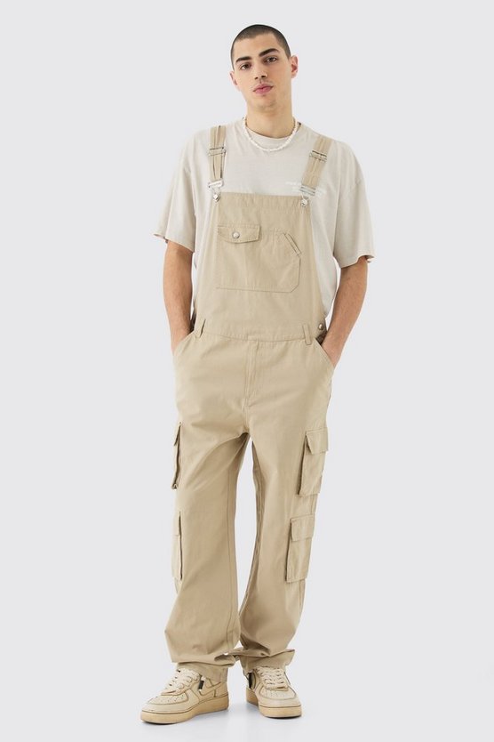 Lockere Twill Cargo-Taschen