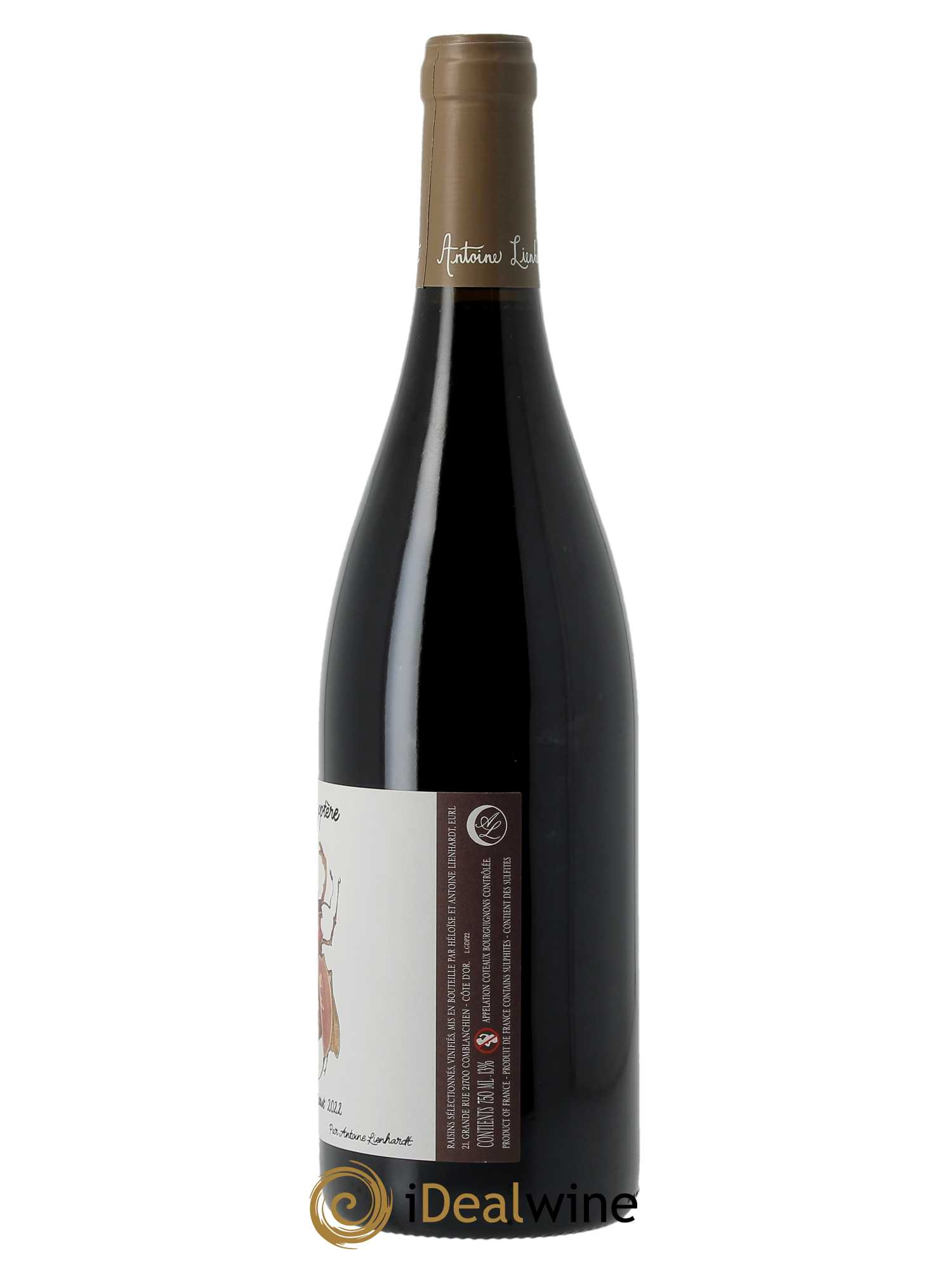 Coteaux Bourguignons Gamay du Pierrot Antoine Lienhardt  2022 - Lot de 1 Bouteille