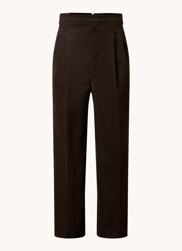 AMI Paris Wide fit trousers with side pockets