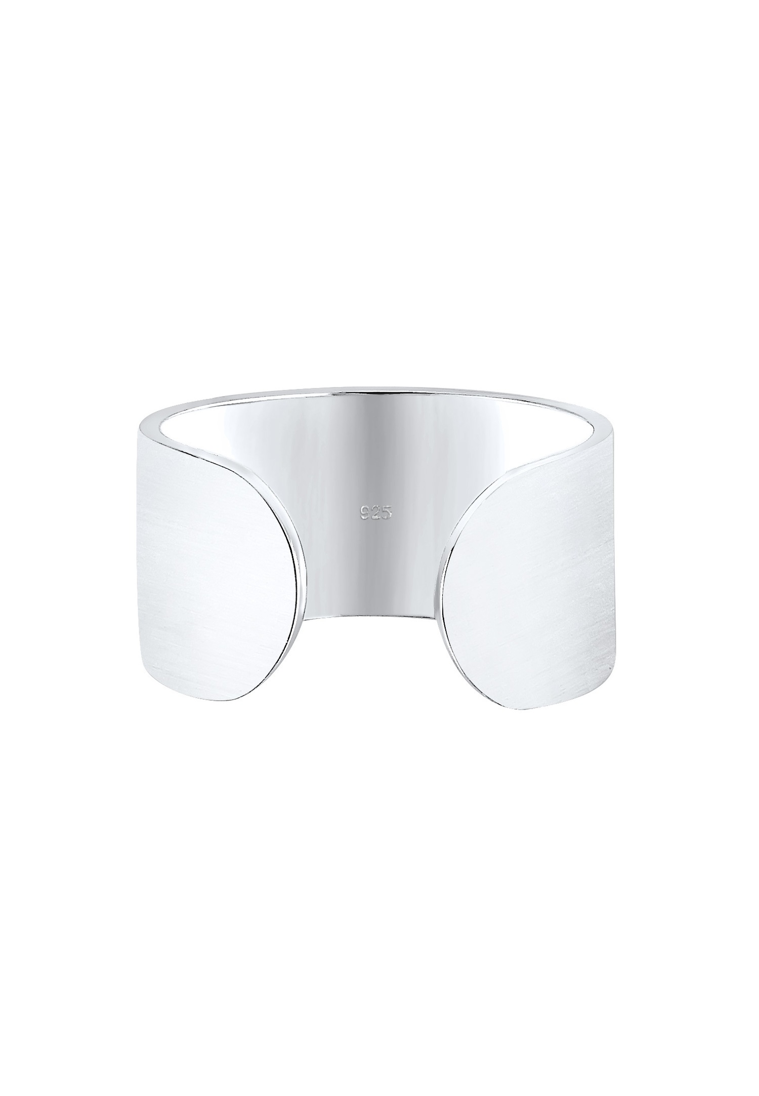 Elli Bandring Offen Matt Blogger Verstellbar 925 Silber