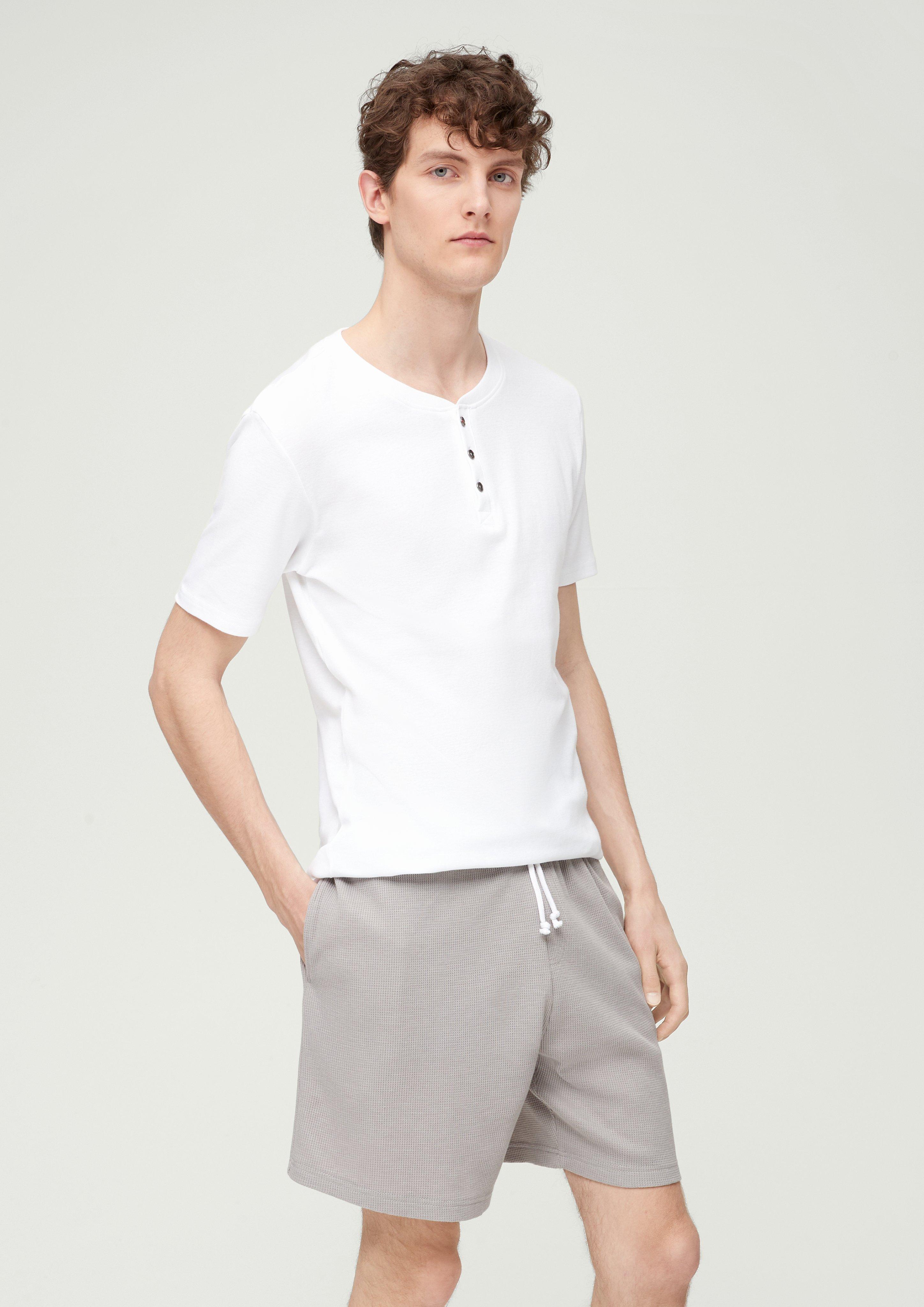 Pyjama-Hose mit Waffelstruktur  6008416-95W1