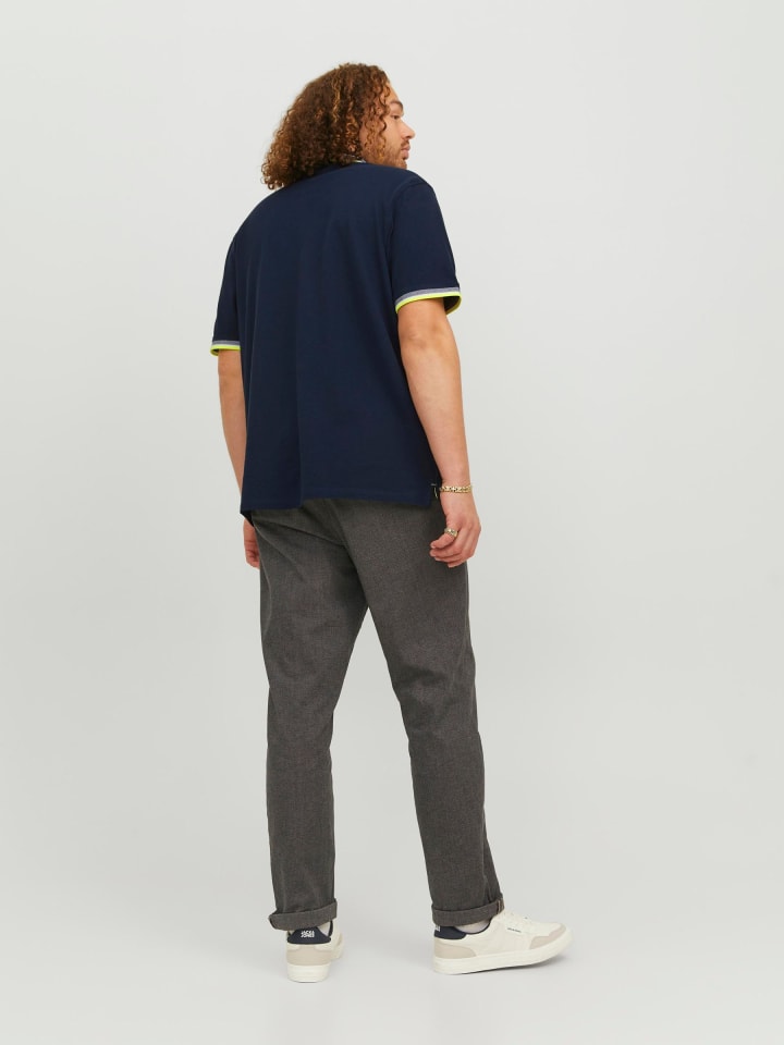 JACK & JONES PLUS Poloshirt in Dark Navy günstig kaufen