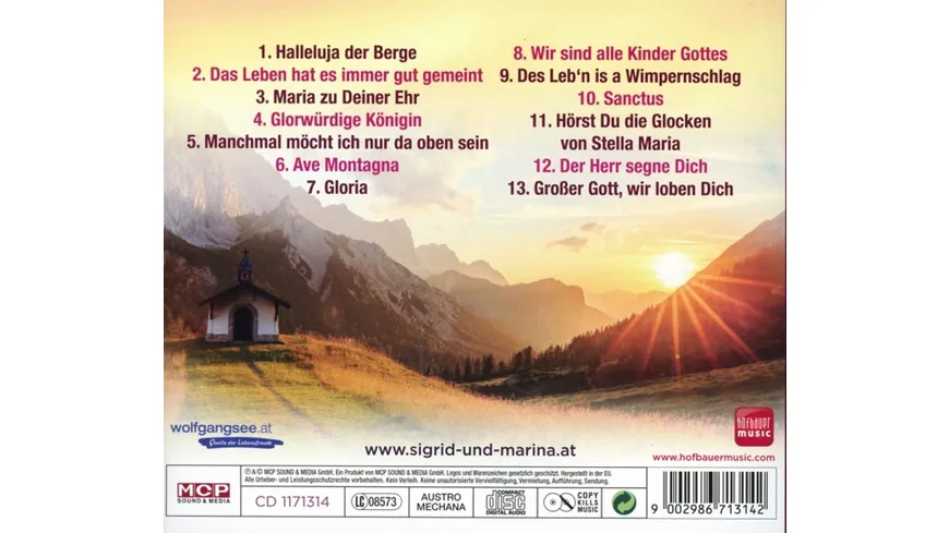 Halleluja der Berge