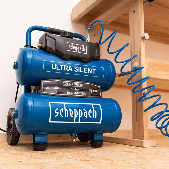 Ultra-Silent-Profi-Kompressor HC20Si Twin