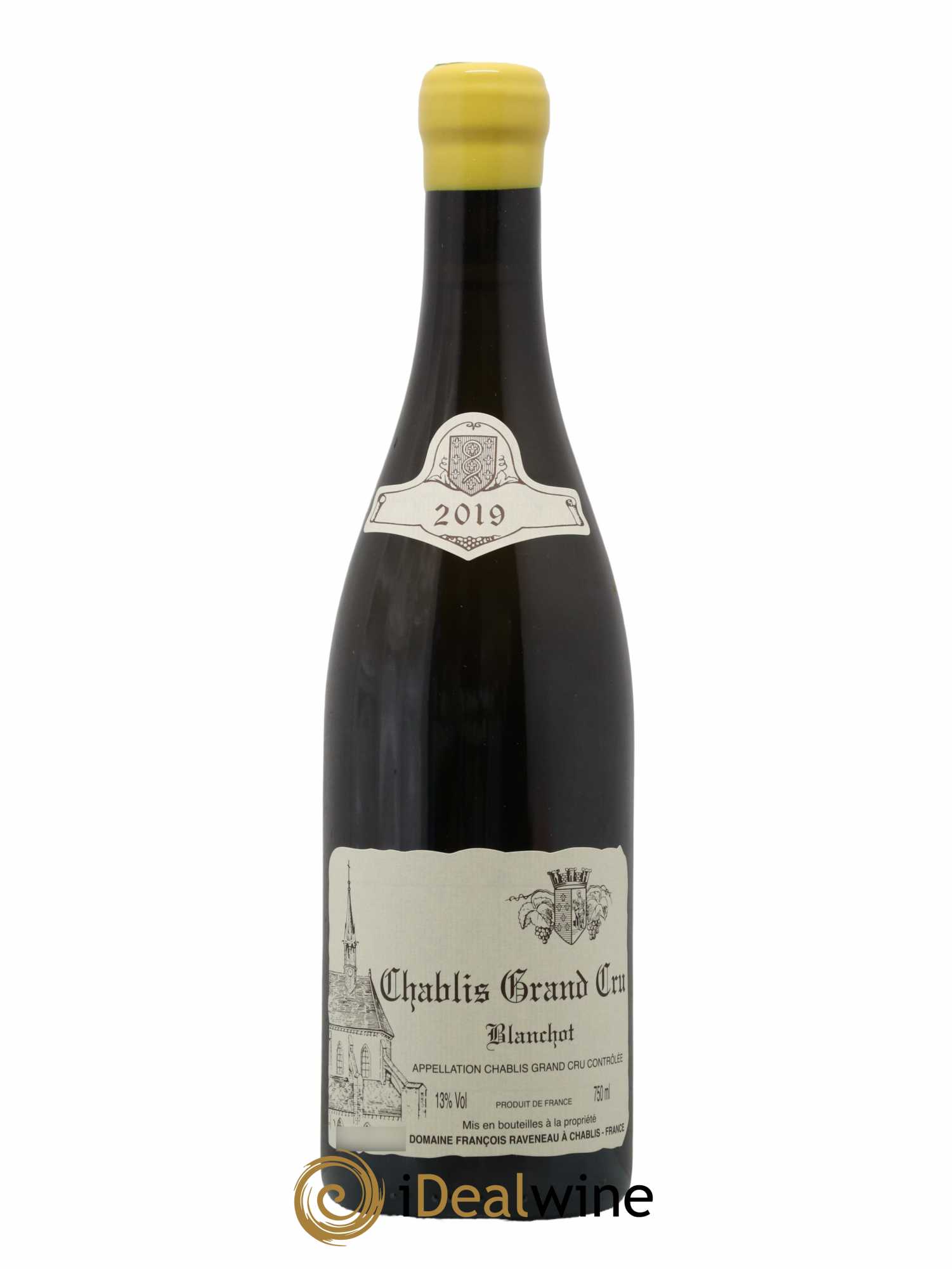 Chablis Grand Cru Blanchot Raveneau (Domaine)  2019 - Lot de 1 Bouteille
